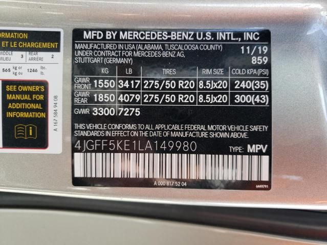 2020 Mercedes-Benz GLS 450 4matic