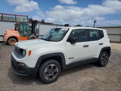 Salvage cars for sale from Copart Kapolei, HI: 2015 Jeep Renegade Sport