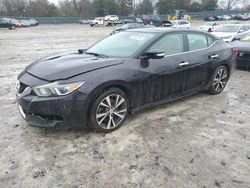Salvage cars for sale at Madisonville, TN auction: 2017 Nissan Maxima 3.5S