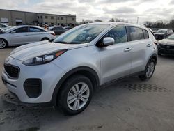 Salvage cars for sale at Wilmer, TX auction: 2019 KIA Sportage LX