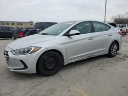 Salvage cars for sale at Wilmer, TX auction: 2017 Hyundai Elantra SE