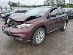 Salvage cars for sale at Harleyville, SC auction: 2014 Nissan Murano S