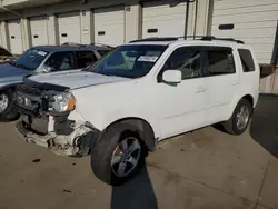 Salvage cars for sale at Louisville, KY auction: 2010 Honda Pilot EXL