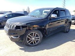 Salvage cars for sale at Vallejo, CA auction: 2017 Jeep Grand Cherokee Limited