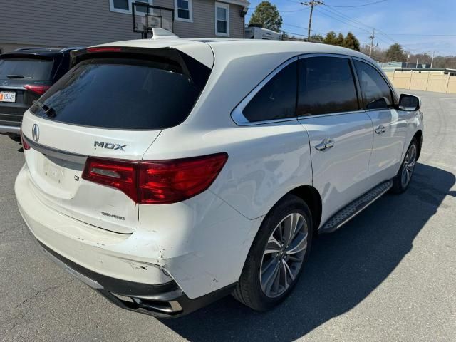 2018 Acura MDX Technology