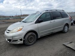 Salvage cars for sale from Copart Ontario Auction, ON: 2008 Toyota Sienna CE