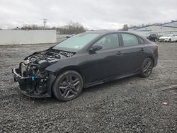 Salvage cars for sale from Copart Albany, NY: 2021 KIA Forte GT Line