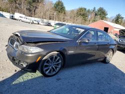 Salvage cars for sale at Mendon, MA auction: 2016 BMW 535 XI