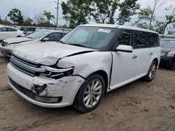 Salvage cars for sale at Riverview, FL auction: 2019 Ford Flex Limited