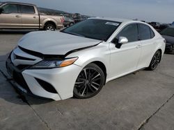 Salvage cars for sale from Copart Grand Prairie, TX: 2020 Toyota Camry XSE