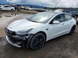 Salvage cars for sale from Copart San Martin, CA: 2022 Tesla Model 3