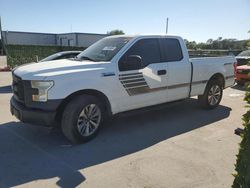 Salvage trucks for sale at Orlando, FL auction: 2015 Ford F150 Super Cab