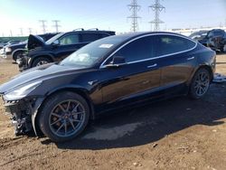 Salvage cars for sale at Elgin, IL auction: 2020 Tesla Model 3