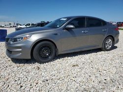 Salvage cars for sale at Temple, TX auction: 2016 KIA Optima LX