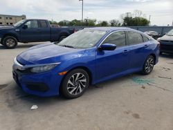 Honda Civic EX Vehiculos salvage en venta: 2018 Honda Civic EX