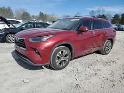 Salvage cars for sale at Madisonville, TN auction: 2021 Toyota Highlander XLE