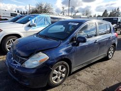 Salvage cars for sale from Copart Woodburn, OR: 2008 Nissan Versa S