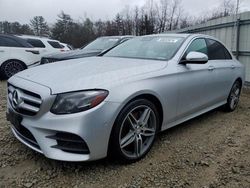Salvage cars for sale from Copart Mendon, MA: 2017 Mercedes-Benz E 300 4matic