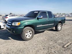 Salvage cars for sale from Copart Sacramento, CA: 2003 Toyota Tundra Access Cab SR5