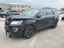 Ford Explorer xlt salvage cars for sale: 2017 Ford Explorer XLT