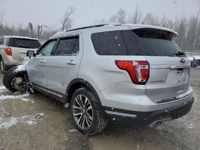 2018 Ford Explorer Platinum