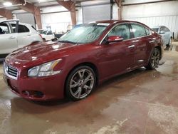Salvage cars for sale at Lansing, MI auction: 2013 Nissan Maxima S