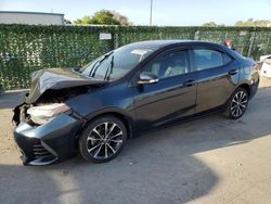 Salvage cars for sale from Copart Orlando, FL: 2018 Toyota Corolla L