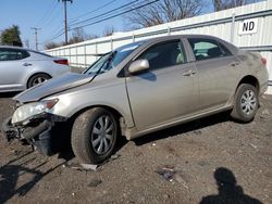 Salvage cars for sale from Copart New Britain, CT: 2009 Toyota Corolla Base