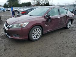 Salvage cars for sale at Finksburg, MD auction: 2014 Honda Accord EXL