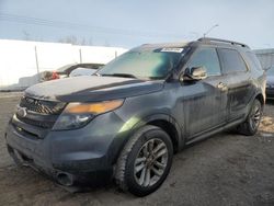 Salvage cars for sale at Nisku, AB auction: 2015 Ford Explorer Sport