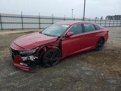 Salvage cars for sale at Lumberton, NC auction: 2018 Honda Accord Sport