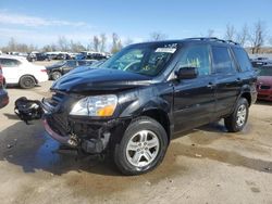 Salvage cars for sale at Bridgeton, MO auction: 2003 Honda Pilot EXL