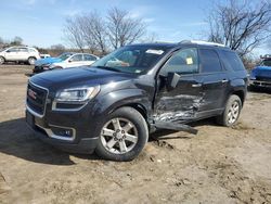 Salvage cars for sale at Baltimore, MD auction: 2015 GMC Acadia SLE