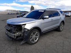 Salvage cars for sale at North Las Vegas, NV auction: 2018 Ford Explorer Limited