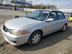 Toyota Corolla CE salvage cars for sale: 2002 Toyota Corolla CE