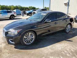 Infiniti Q50 salvage cars for sale: 2021 Infiniti Q50 Luxe