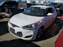Salvage cars for sale from Copart Martinez, CA: 2016 Hyundai Veloster