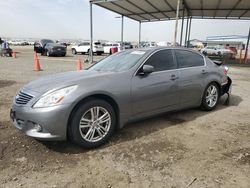 Salvage cars for sale from Copart San Diego, CA: 2013 Infiniti G37 Base