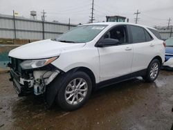 Salvage cars for sale from Copart Chicago Heights, IL: 2018 Chevrolet Equinox LS