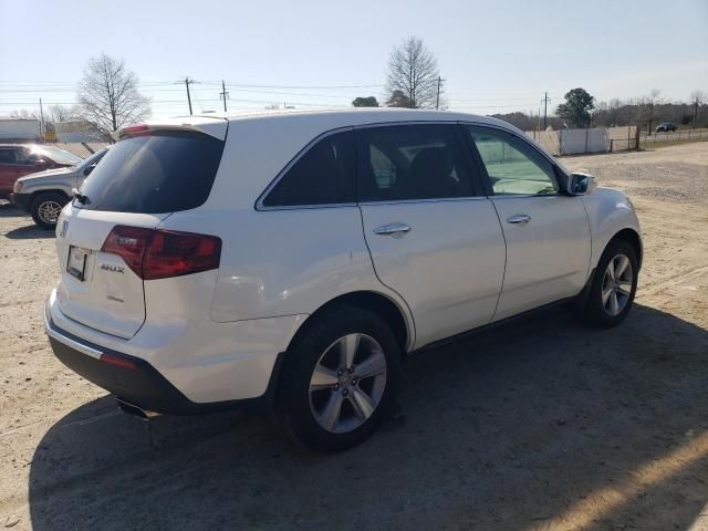 2012 Acura MDX Technology