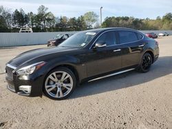 Salvage cars for sale at Greenwell Springs, LA auction: 2015 Infiniti Q70 3.7