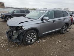 Salvage cars for sale at Kansas City, KS auction: 2019 Mitsubishi Outlander SE
