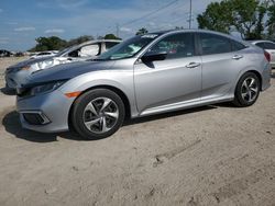 Salvage cars for sale at Riverview, FL auction: 2019 Honda Civic LX
