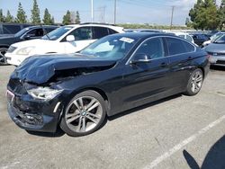 Salvage cars for sale from Copart Rancho Cucamonga, CA: 2016 BMW 428 I Gran Coupe Sulev