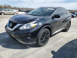 Nissan Murano s salvage cars for sale: 2017 Nissan Murano S