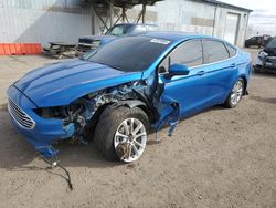 Salvage cars for sale at Davison, MI auction: 2020 Ford Fusion SE