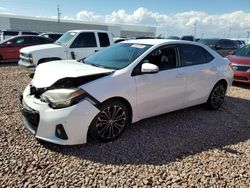 Toyota salvage cars for sale: 2015 Toyota Corolla L