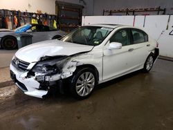Salvage cars for sale at Candia, NH auction: 2013 Honda Accord EXL
