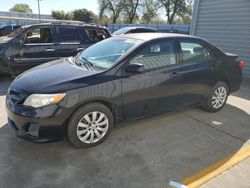 Toyota Corolla salvage cars for sale: 2012 Toyota Corolla Base