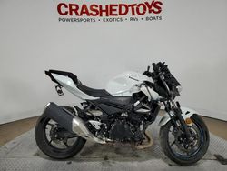 Salvage cars for sale from Copart Dallas, TX: 2023 Kawasaki ER400 D